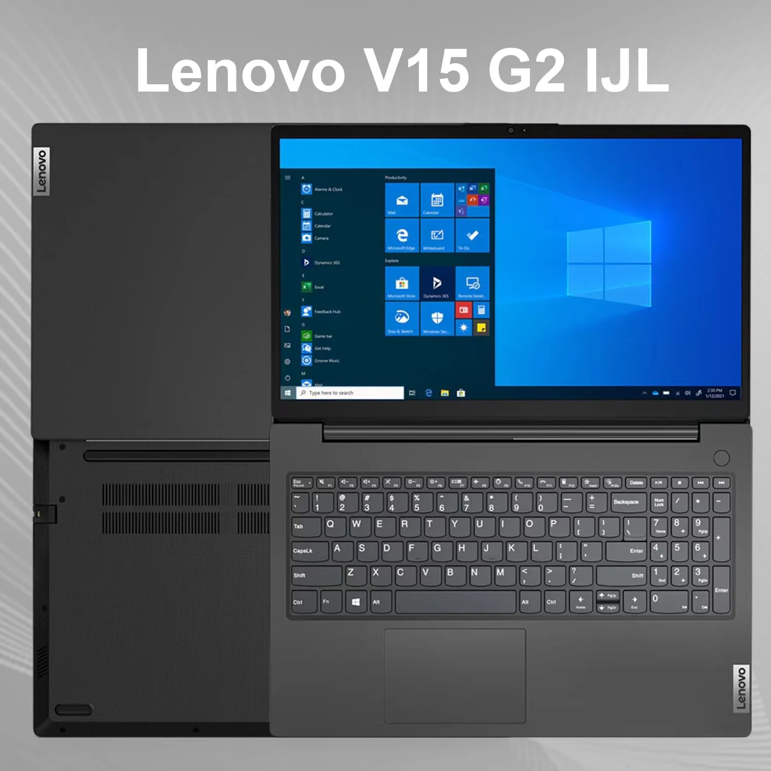 LENOVO V-SERIES V15 LAPTOP G2 4GB RAM 256GB SSD 15.6" FHD DISPLAY, INTEL CELERON DUAL CORE PROCESSOR